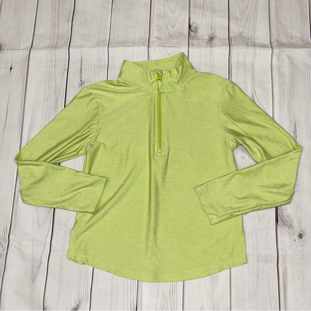 Neon Quarterzip - Girls Size Medium 7/8